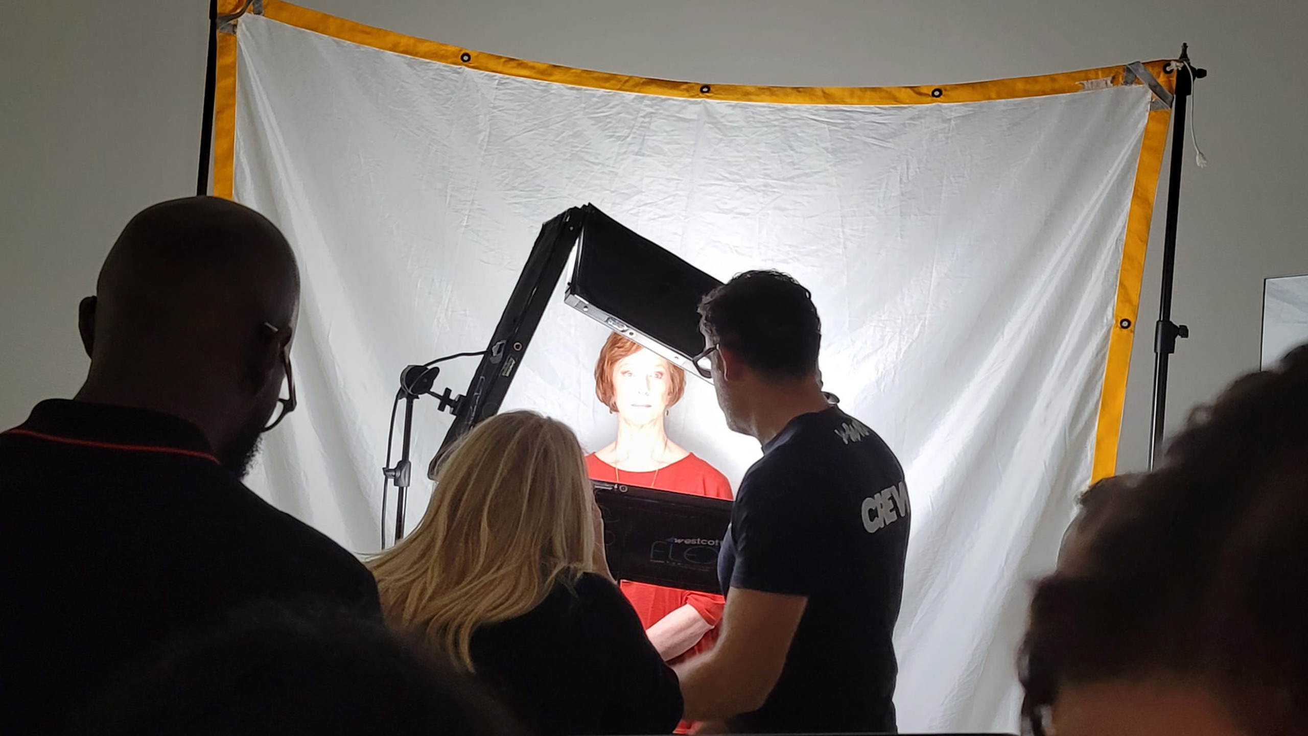 Pe4ter Hurley in a headshot Intensified Workshop at the West Loop Rental Studio