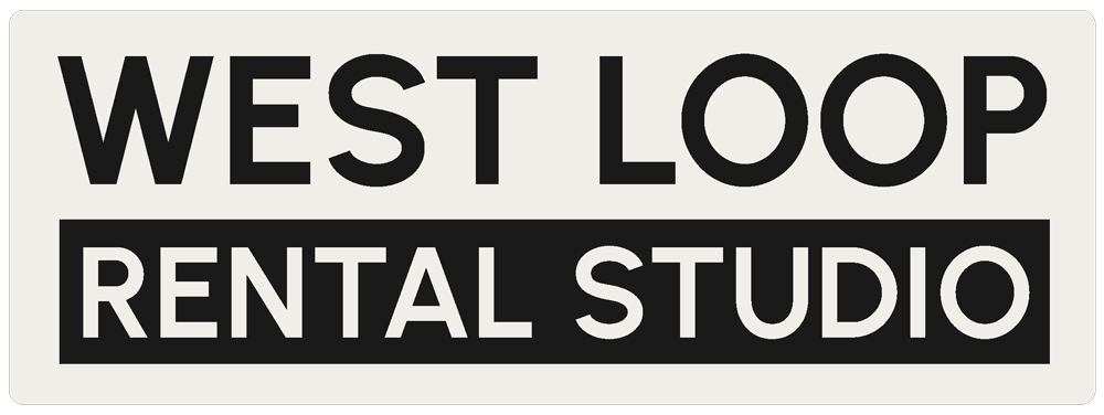 West Loop Rental Studio 2-line Logo - Photography Rental Space